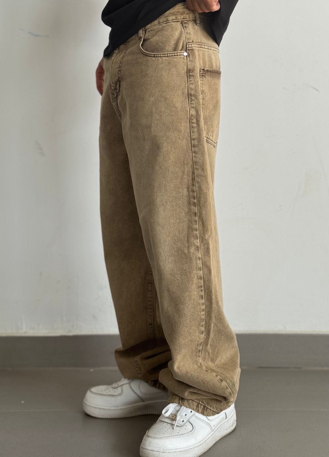 Desert Sand Baggy Denim