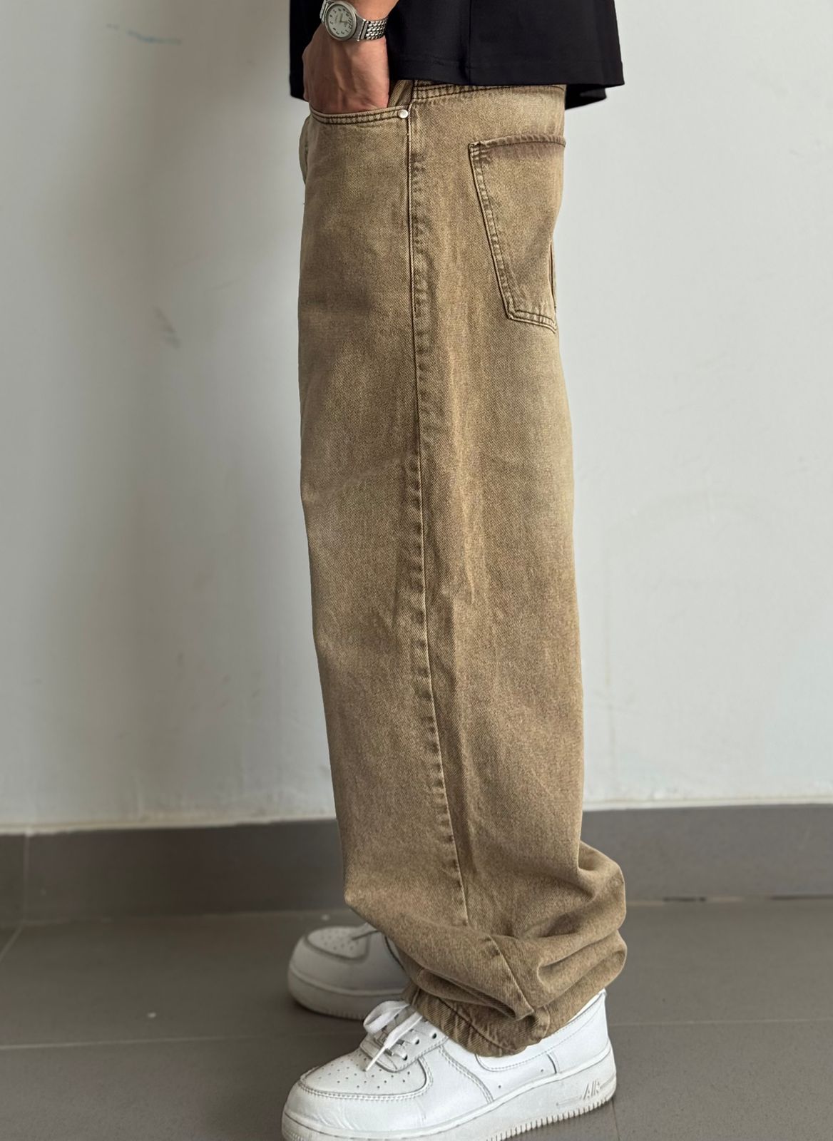 Desert Sand Baggy Denim