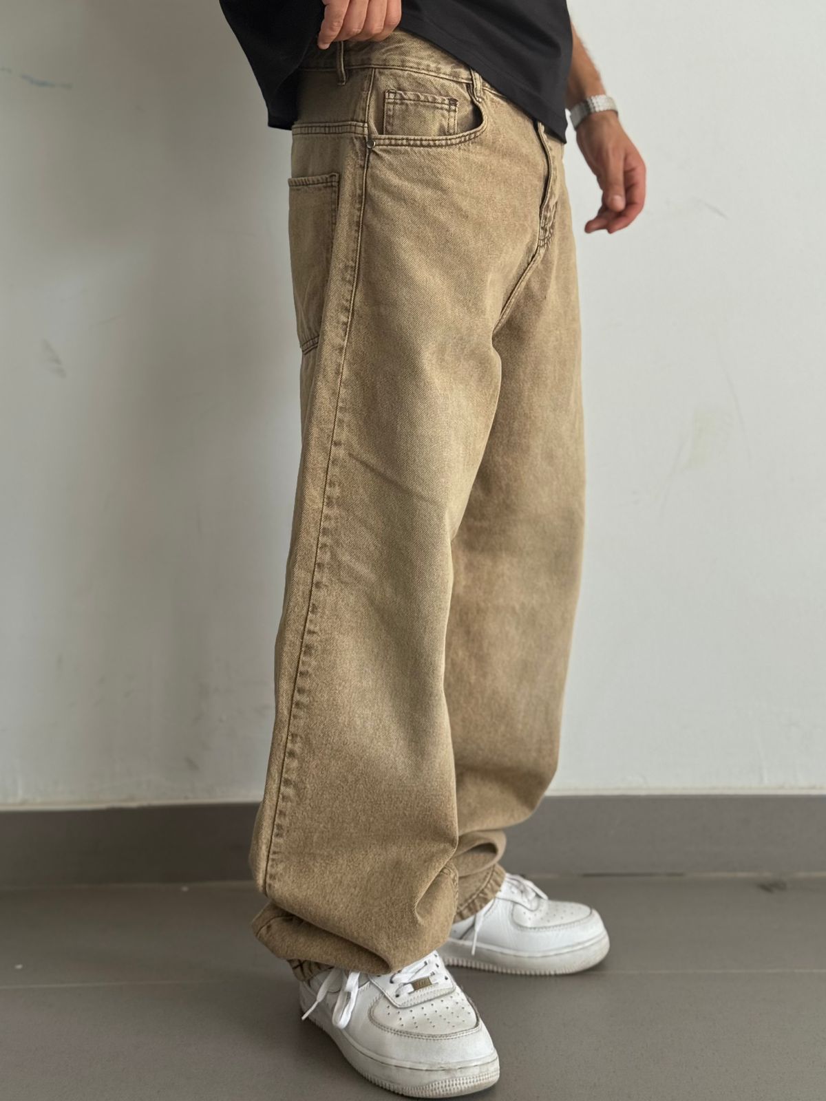Desert Sand Baggy Denim