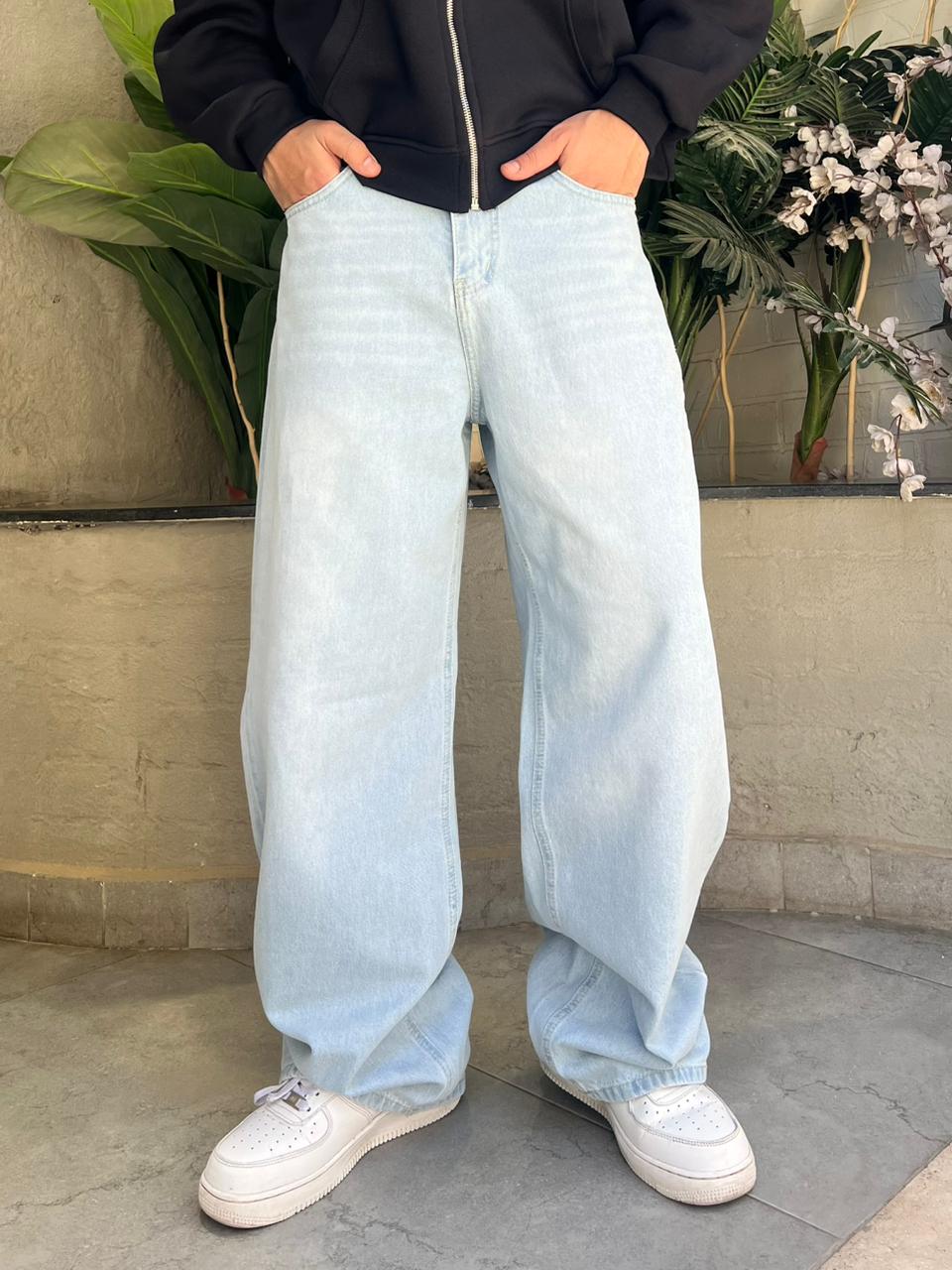 ICE Washed Vintage Baggy Denim