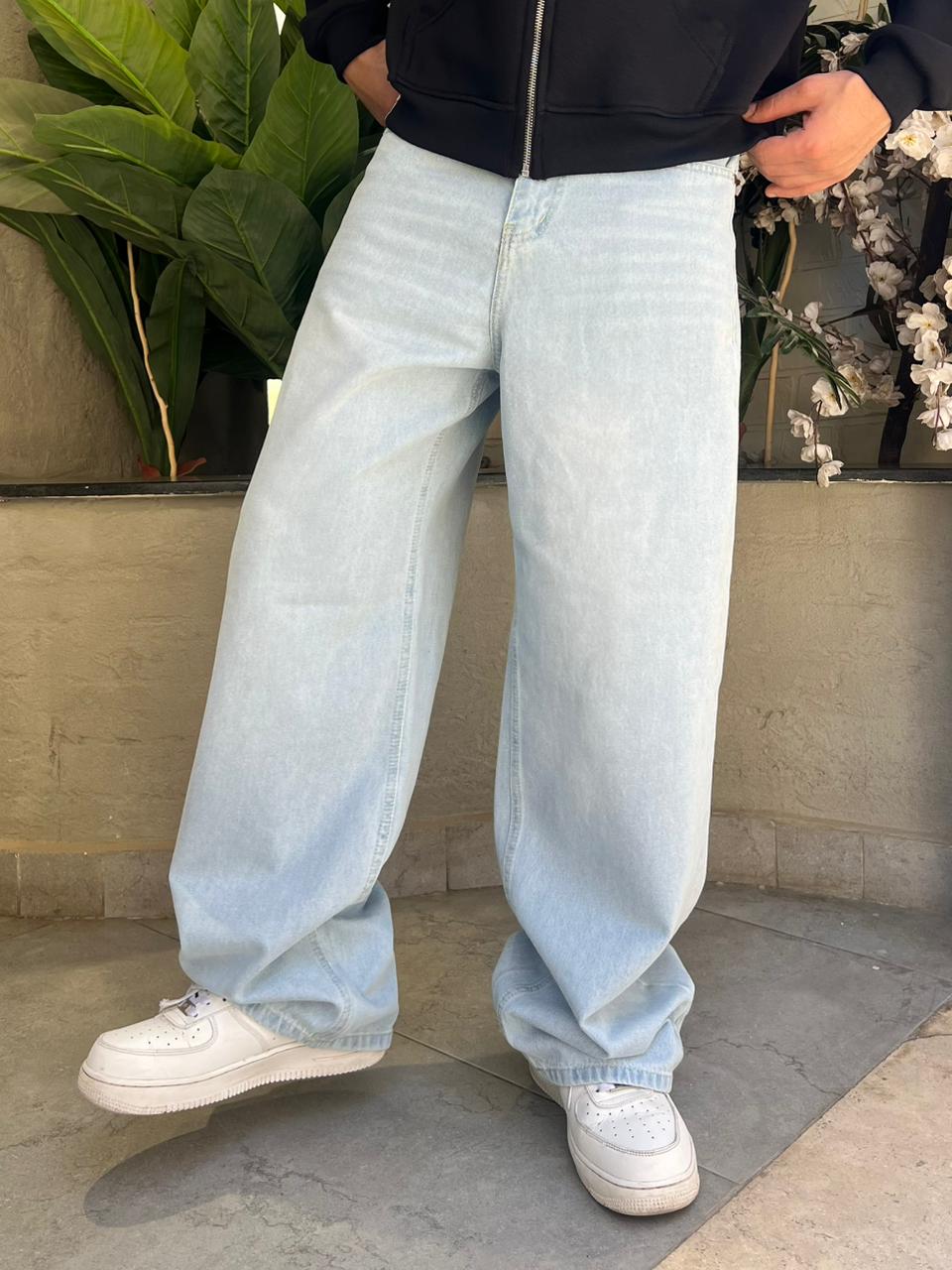 ICE Washed Vintage Baggy Denim