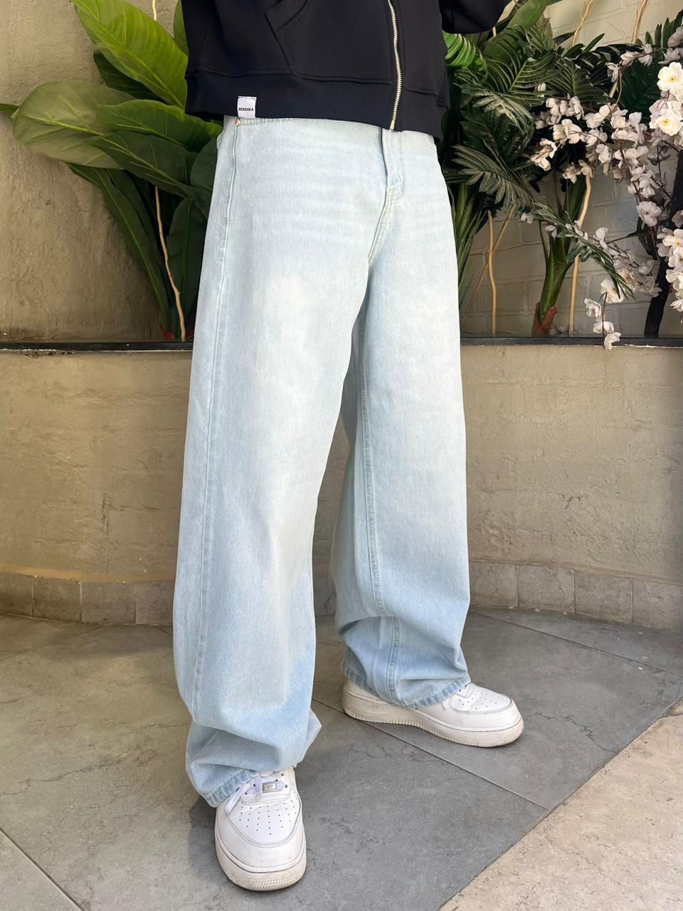 ICE Washed Vintage Baggy Denim